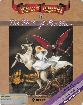 King's Quest IV - The Perils of Rosella_Disk1 box cover front